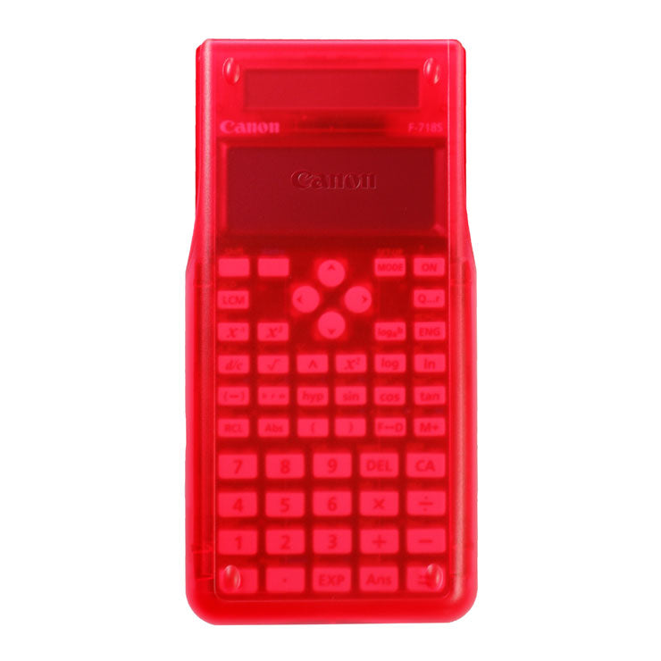 Canon Scientific Calculator 264 Functions F-718S, Pink Transparent - School & Office Supplies