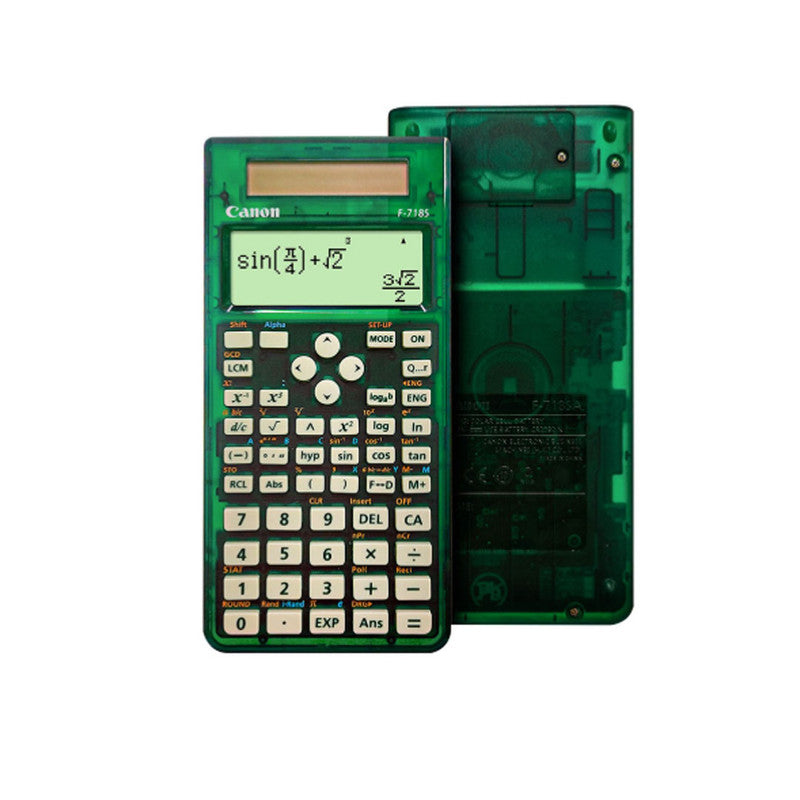 Canon Scientific Calculator F-718S Transparent 264 Functions