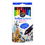 Artline Supreme Permanent Markers EPFS200/20 Fineliner 0.4mm 20's