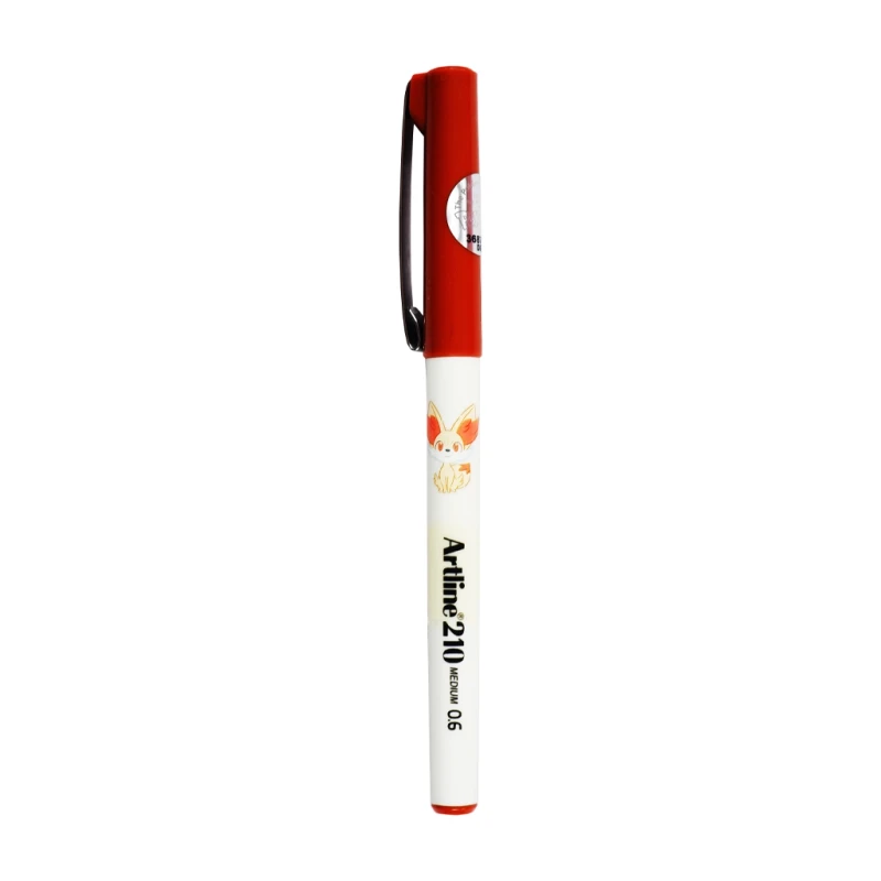 Artline Pokemon Sign Pen Brown 0.6mm EK210NPM - School & Office Supplies - Writing