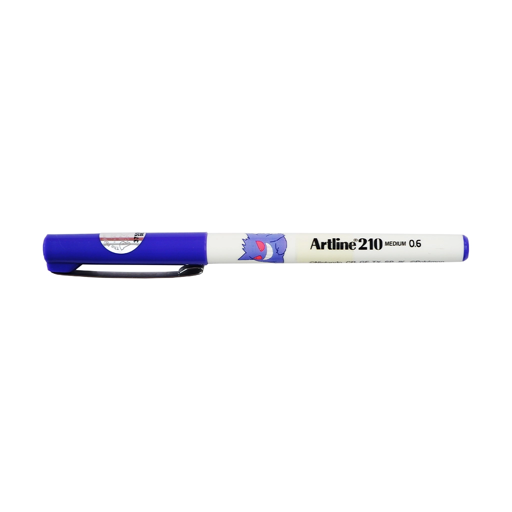 Artline Pokemon Sign Pen Purple 0.6mm EK210NPM - School & Office Supplies - Writing