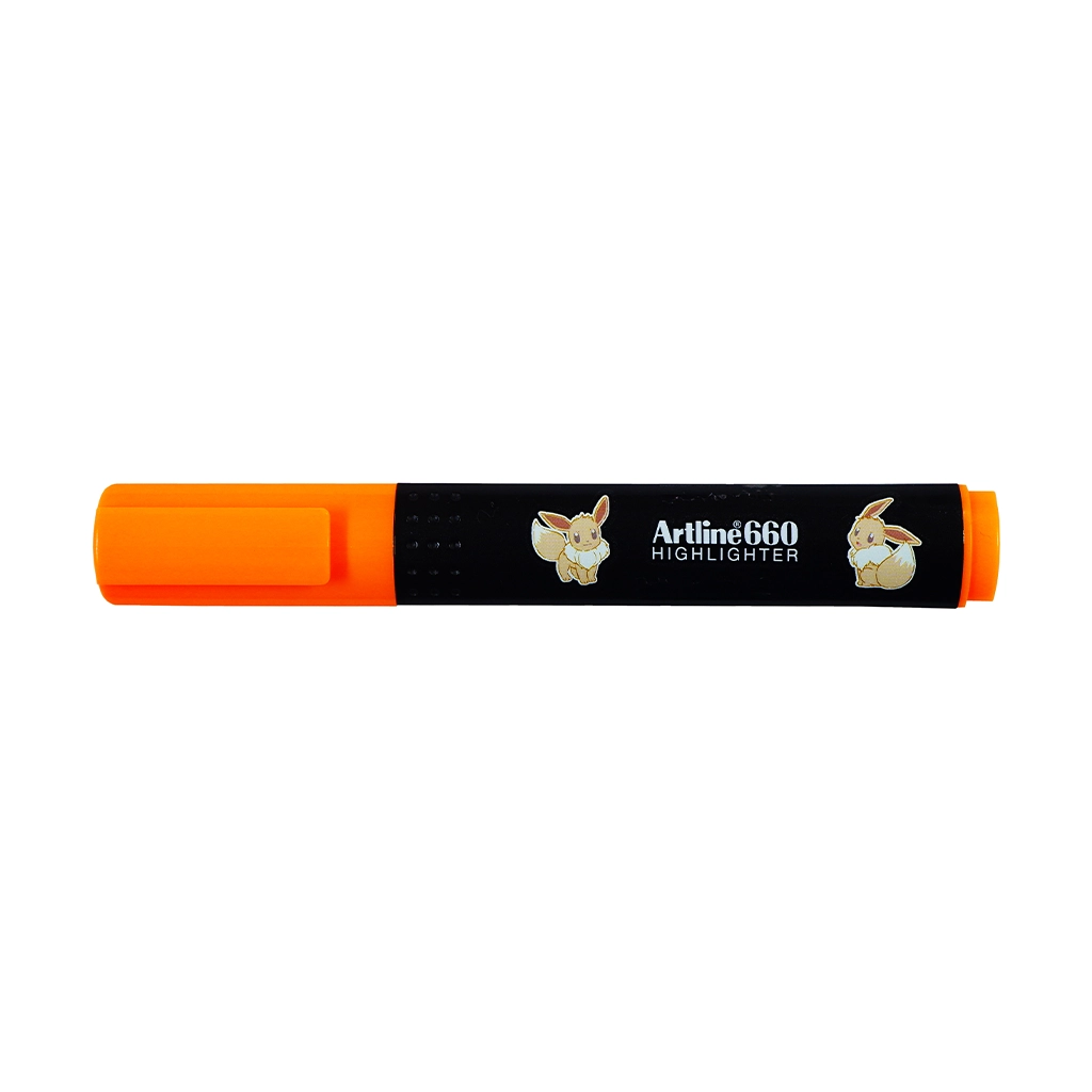 Artline Pokemon Highlighter Fluorescent Orange EK660NPM - School & Office Supplies - Writing