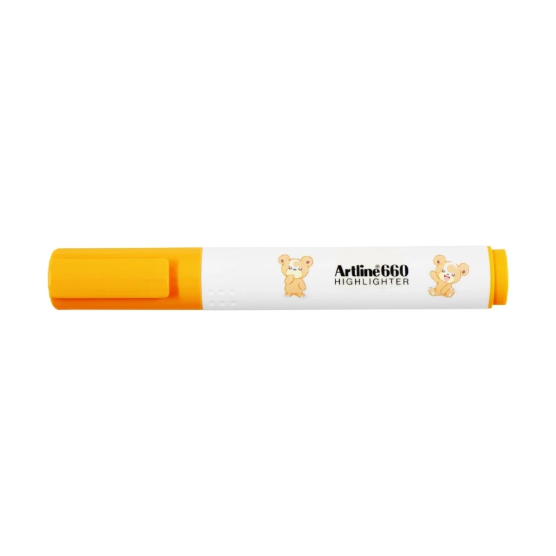 Artline Pokemon Highlighter Pastel Orange EK660NPM - School & Office Supplies - Writing