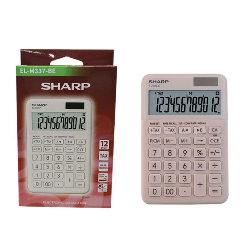 Sharp Desktop Calculator 12 Digits EL