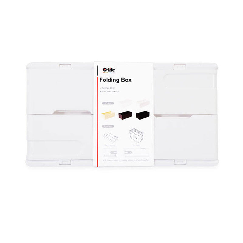 Olife Multi Purpose Box S-310-01 White Foldable Box - Translucent