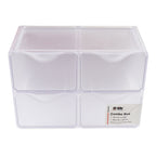 Olife Drawer Organizer S-3384-T01 4D Transparent - Combo Box - Office Accessories
