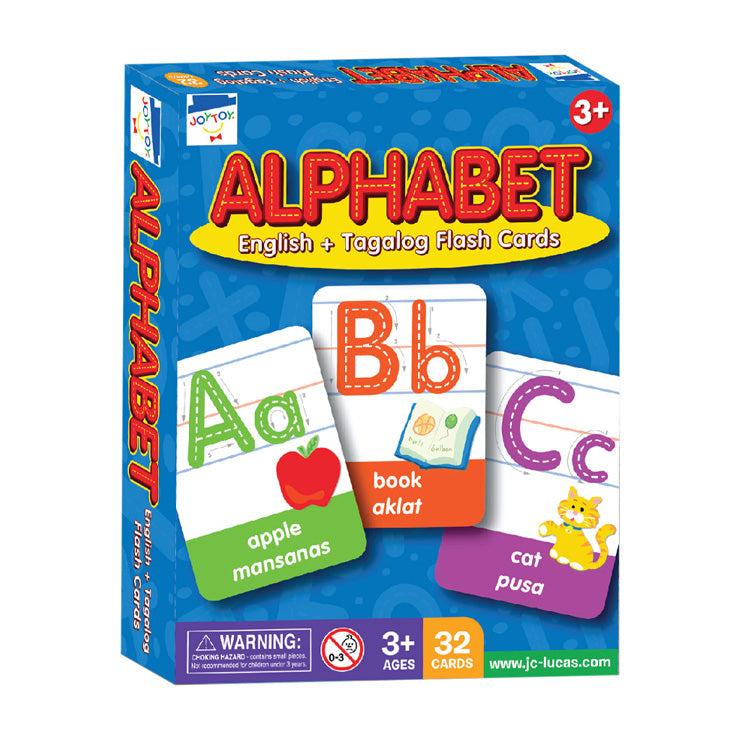 Alphabet English & Tagalog Flashcard (ET-358) - Elementary