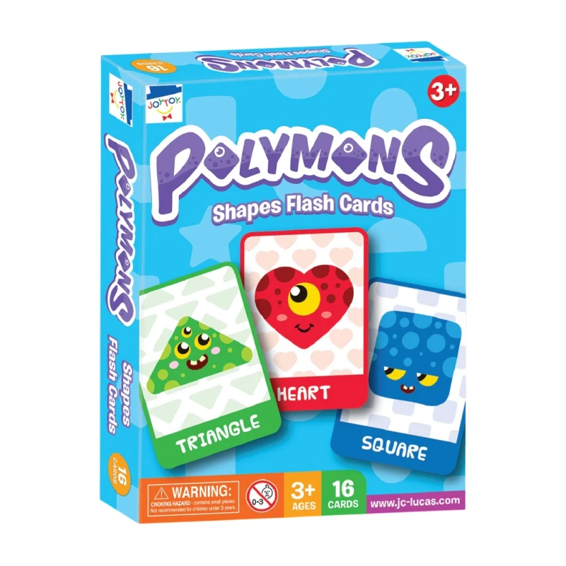 Polymons Shapes Flash Cards Et 382