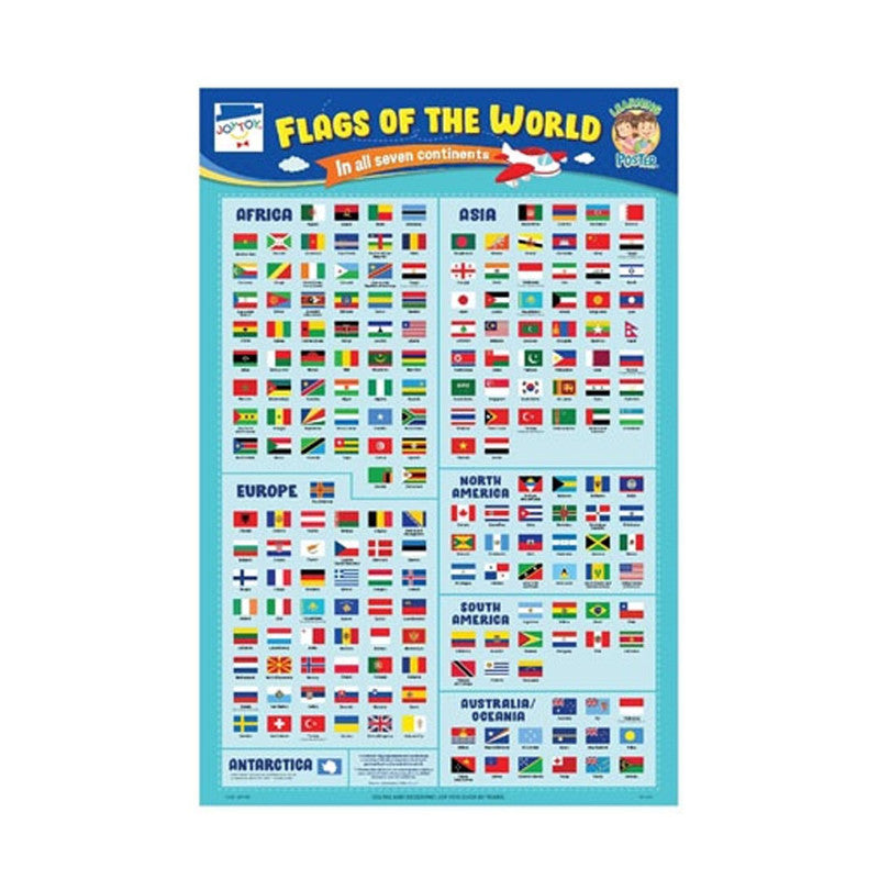 Flags of the World Poster ET