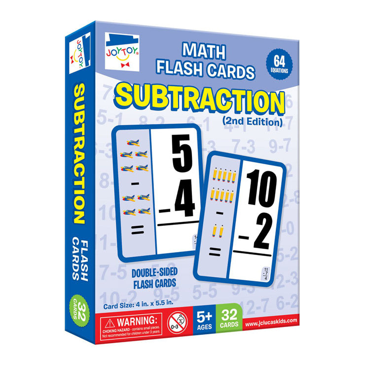 Math Flashcards S2 Subtraction ET-562 - Elementary