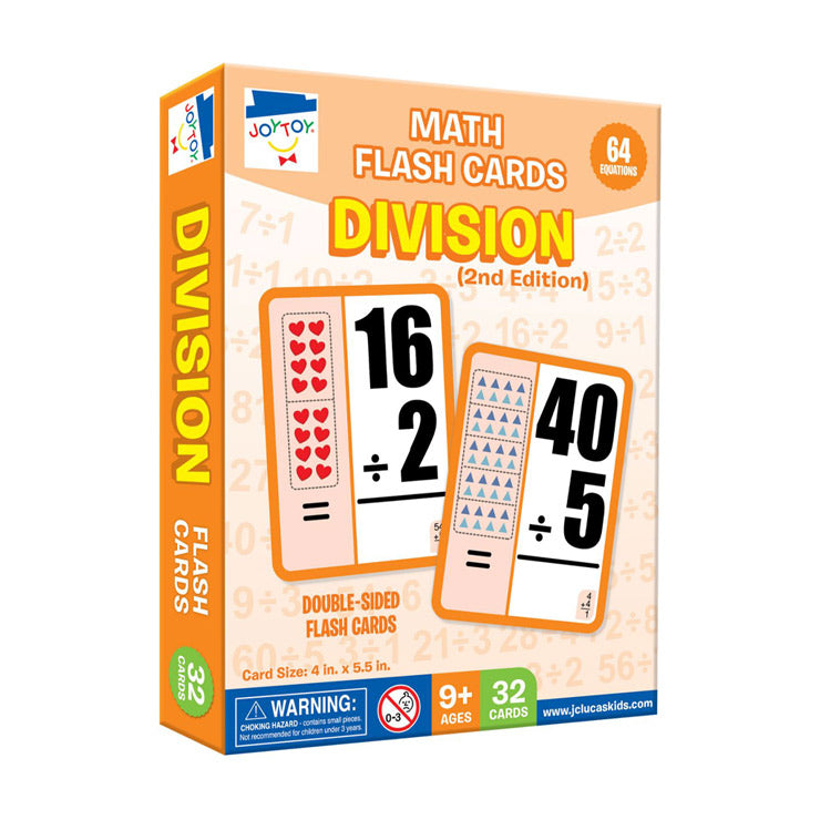 Math Flashcards S2 Division ET-564 - Elementary