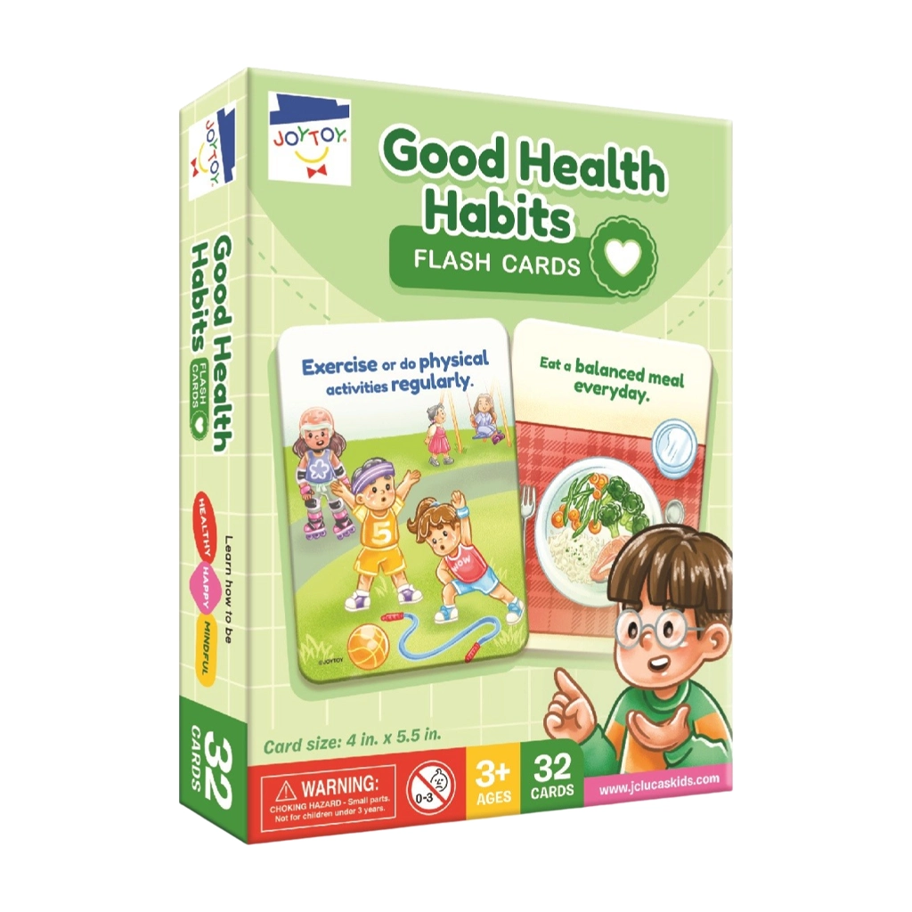 Good Health Habits Flash Cards (ET-594) - Elementary Books