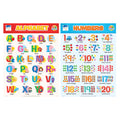 Alphabet & Numbers Fun Charts - Academic