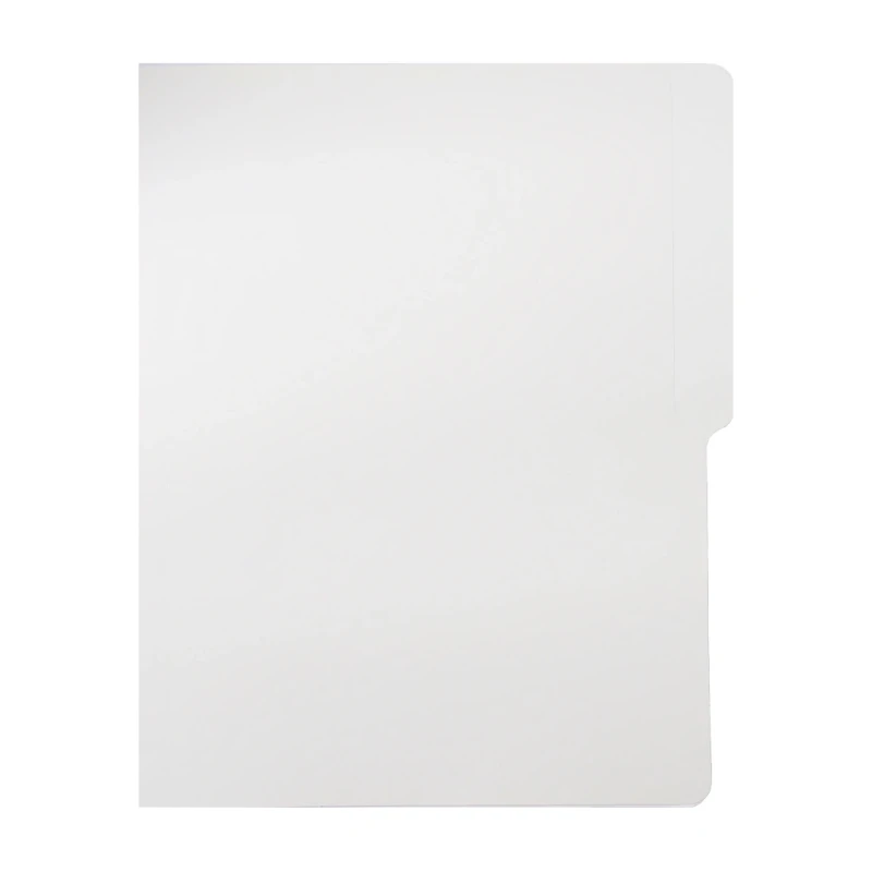 A Plus Folder White Short - Filing Supplies - School & Office Supplies