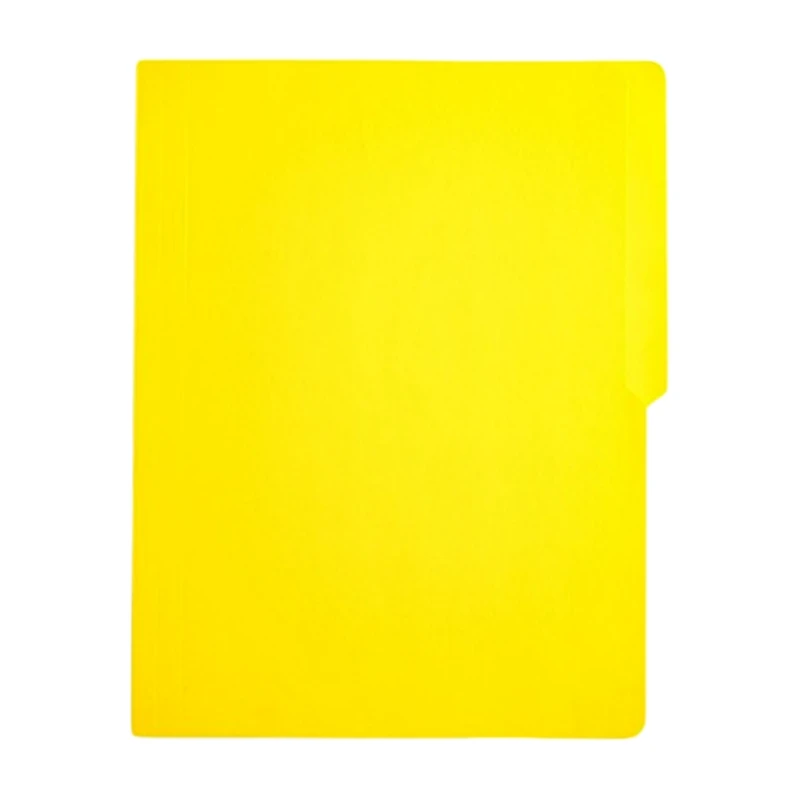 Best Buy Folder Colored Short Yellow - School & Office Supplies
