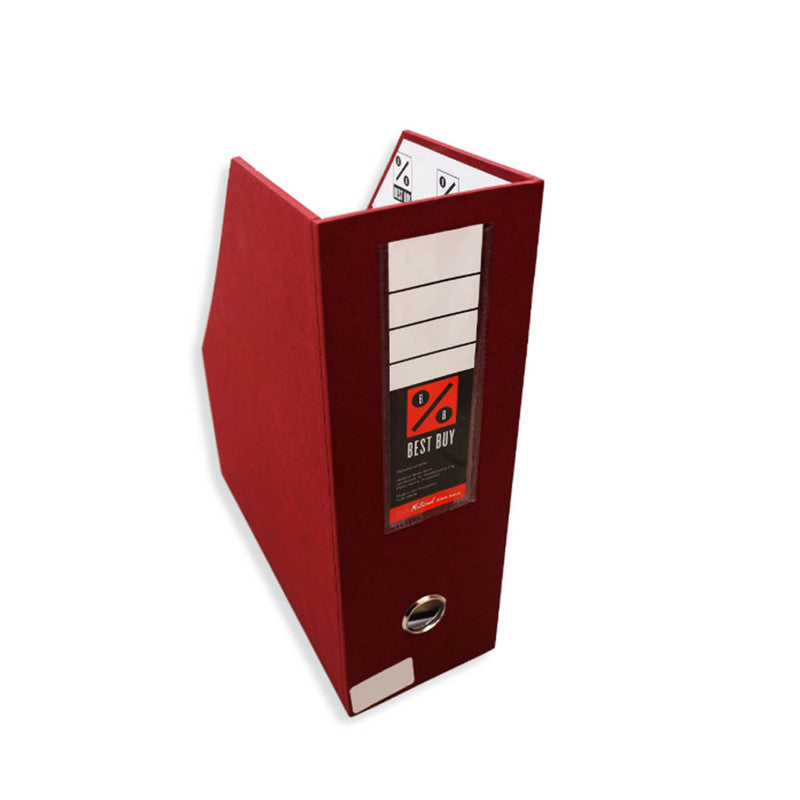 Best Buy Magazine Holder Vertical Close, Red