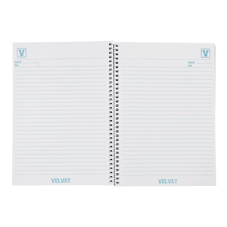 Velvet Spiral Notebook 152mmx216mm 100 Sheets - School Supplies - Notebooks & Pads