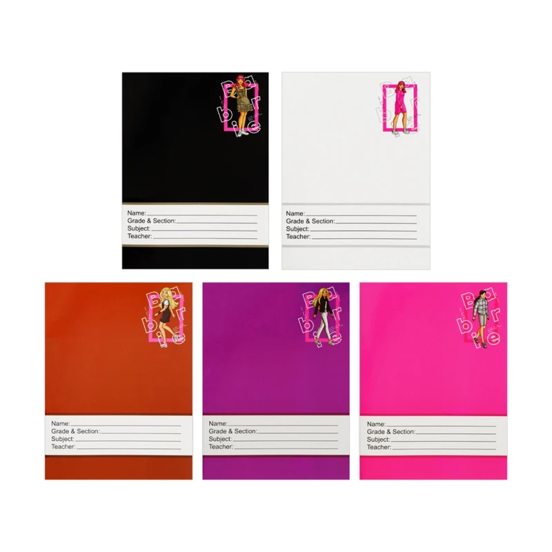 Starnotes Composition Notebook 4013190 5-7/8x7-7/8 in Barbie Coded #6 80's