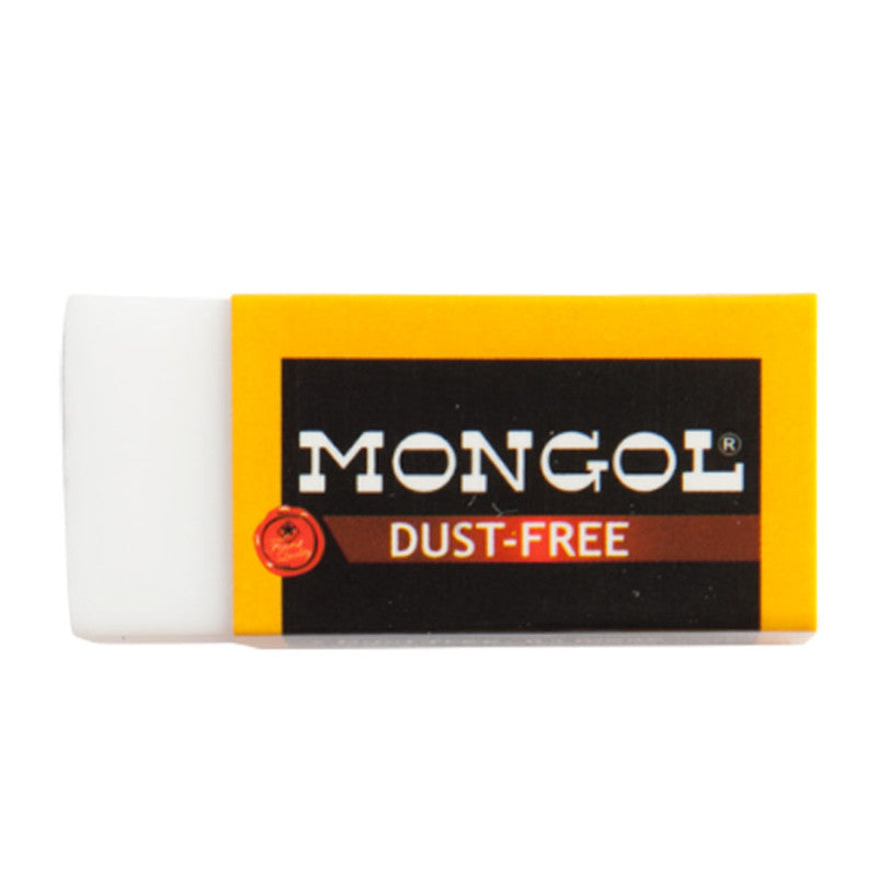 Mongol Rubber Eraser Set White Small SZ