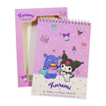 Sanrio Sketch Pad 4027002 210x297mm Kuromi Spiral Vertical Heather Monster