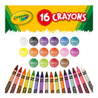 Crayola Classic Crayons 16 Colors - School & Office Supplies - Coloring