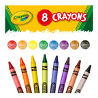 Crayola Classic Crayons 8 Colors - School & Office Supplies - Coloring