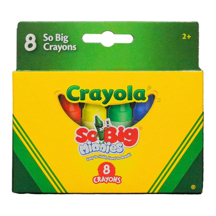 Crayola Crayons So Big Mini 8 Colors - School & Office Supplies - Coloring