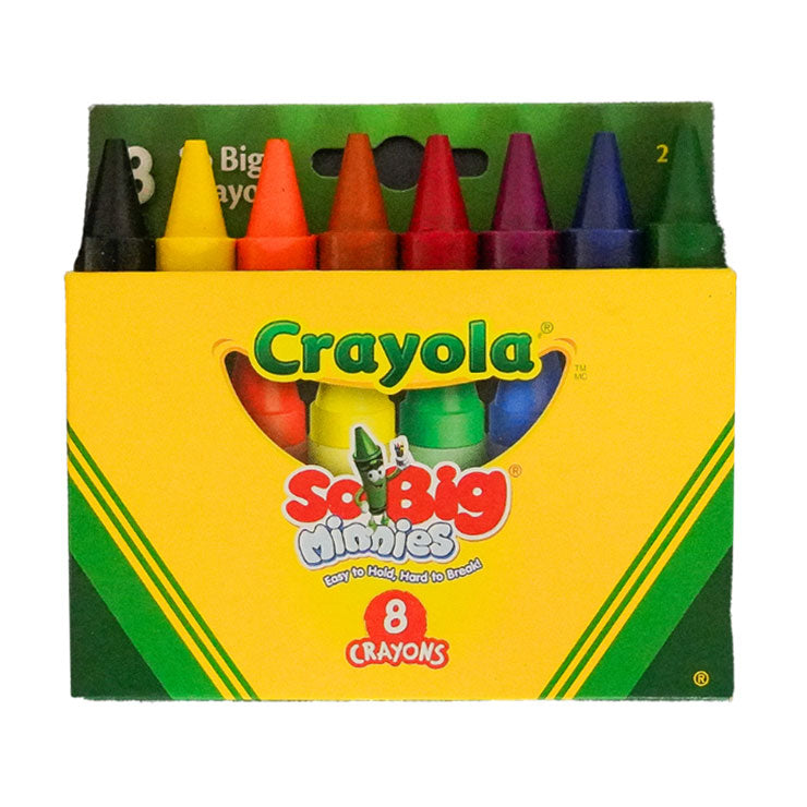 Crayola Crayons So Big Mini 8 Colors - School & Office Supplies - Coloring