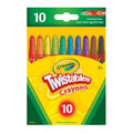 Crayola Crayons Twistable Mini 10 Colors - School & Office Supplies - Coloring