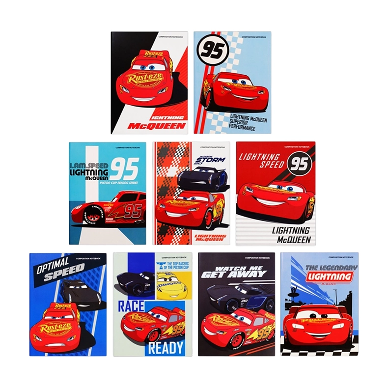 Orions Compo Notebook F100306205 5.8x7.8in 80s Cars - School Supplies