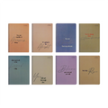Sterling Spiral Notebook Printed 6x8.5 Inches 80 Sheets Lighthearted (Assorted) - Notebooks