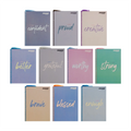 Orions Yarn Notebook F100207057 5.8x7.8in 80s I Am Quotes - School Supplies