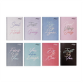 Avanti Spiral Notebook Printed 6x8.5 Inches 80 Sheets Tri Hue (Assorted) - Notebooks