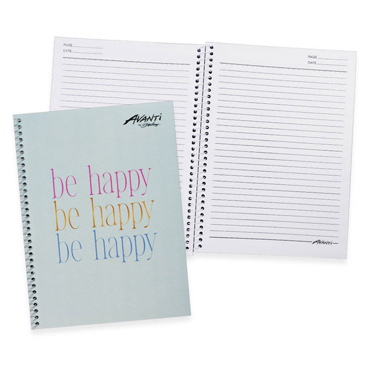 Avanti Spiral Notebook Printed 6x8.5 Inches 80 Sheets B3's (assorted) - Notebooks