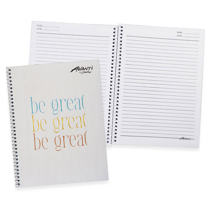 Avanti Spiral Notebook Printed 6x8.5 Inches 80 Sheets B3's (assorted) - Notebooks