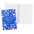 Avanti Spiral Notebook Printed 6x8.5 Inches 80 Sheets Terrazzo Art (assorted) - Notebooks
