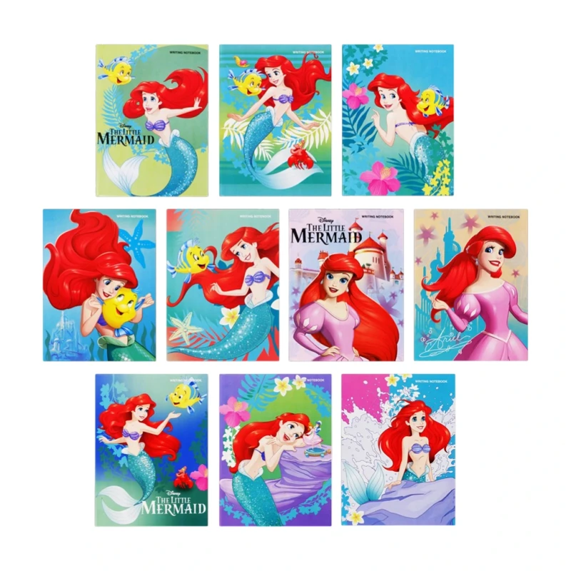 Orions Writing Notebook F100406237 5.8x7.8in 80s Lttle Mermaid - School Supplies