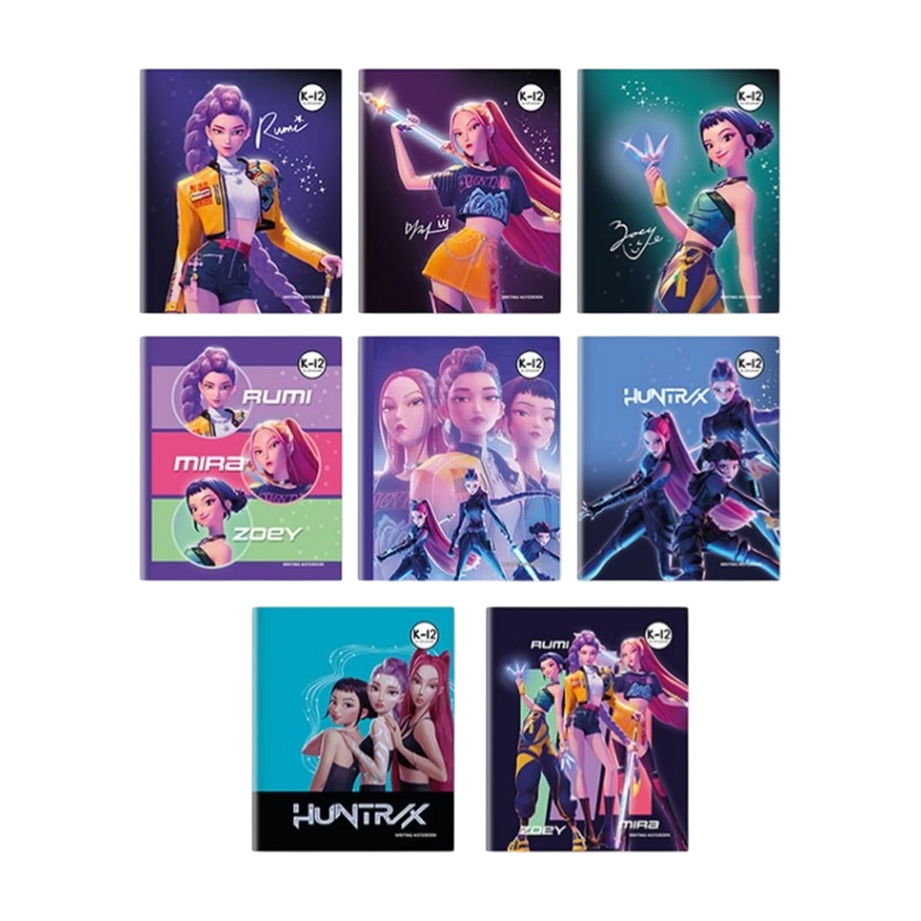 Avanti Writing Notebook 10522061 6.5x8.38 80s Kpop Demon Hunters - School Supplies