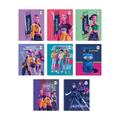 Avanti Compo Notebook 10722061 6.5x8.38 80s Kpop Demon Hunters - School Supplies