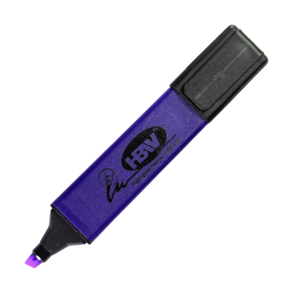 HBW 2091 Highlighter, Violet - School & Office Supplies