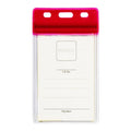 Long Life ID Jacket Vertical Red 5.5x8.5cm LL5C - School & Office Supplies