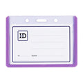 Long Life ID Jacket HH100SC 8.5x5.5cm Horizontal, Violet