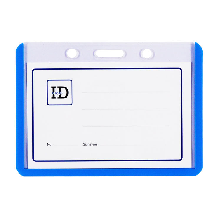 Long Life ID Jacket HH100SC 8.5x5.5cm Horizontal, Blue