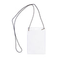 Long Life ID Name Badge Vertical Clear 85x108mm LL3V - School & Office Supplies