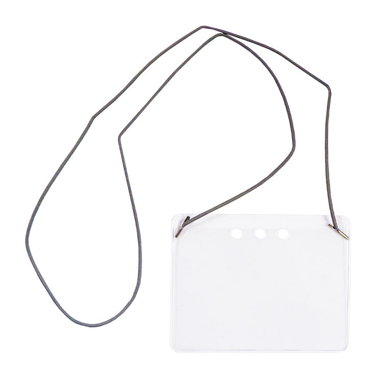 Long Life ID Jacket LL3 7.5X10.5cm Vertical Plastic With Strap