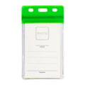 Long Life ID Jacket Vertical 5.5x8.5Cm LL5C, Green - School & Office Supplies