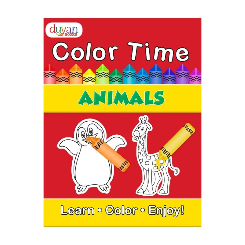 Color Time Animals Trade Paperback - Coloring Books