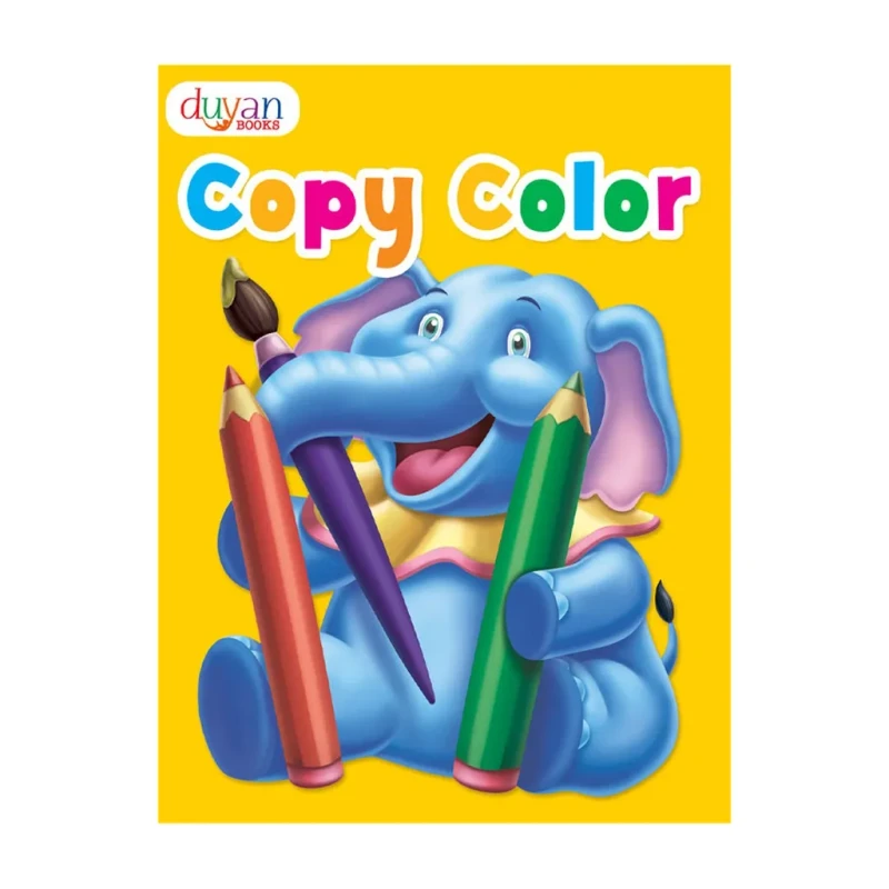 Copy Color Elephant Trade Paperback - Coloring Books