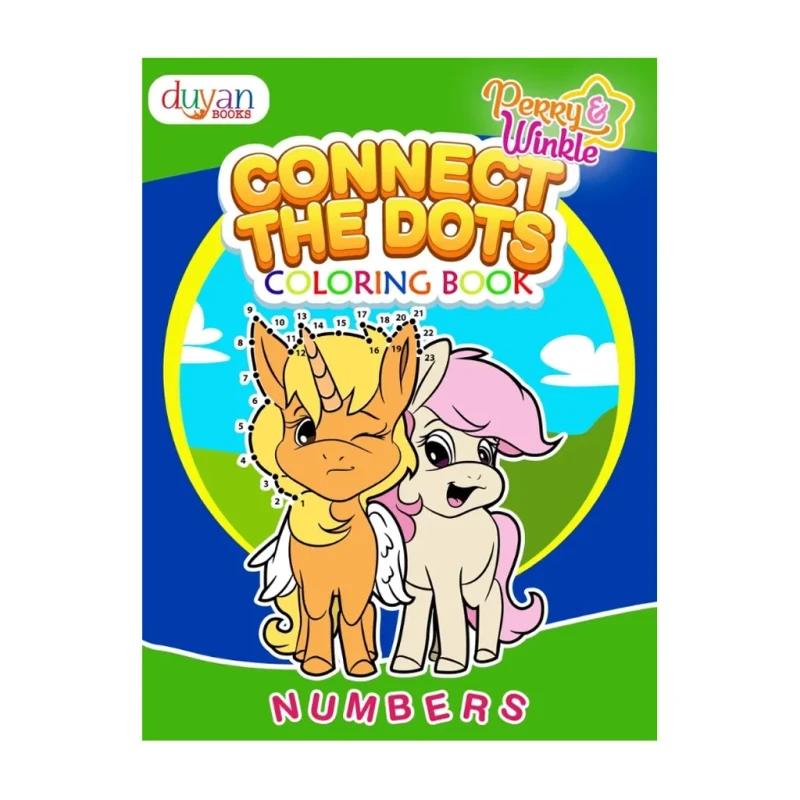 Perry And Winkle: Connect The Dots Numbers Coloring Book Trade Paperback - Coloring Books