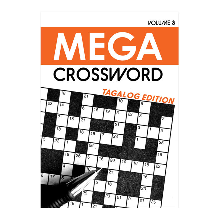 Mega Crossword Tagalog Edition Volume 3 - Trade Paperback - Entertainment & Leisure